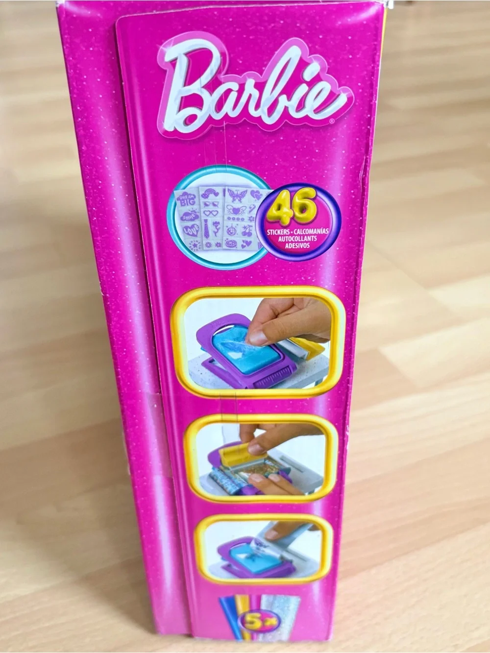Barbie Make & Sell Boutique Playset w/ Foil Design Tools Clothes & Accessories